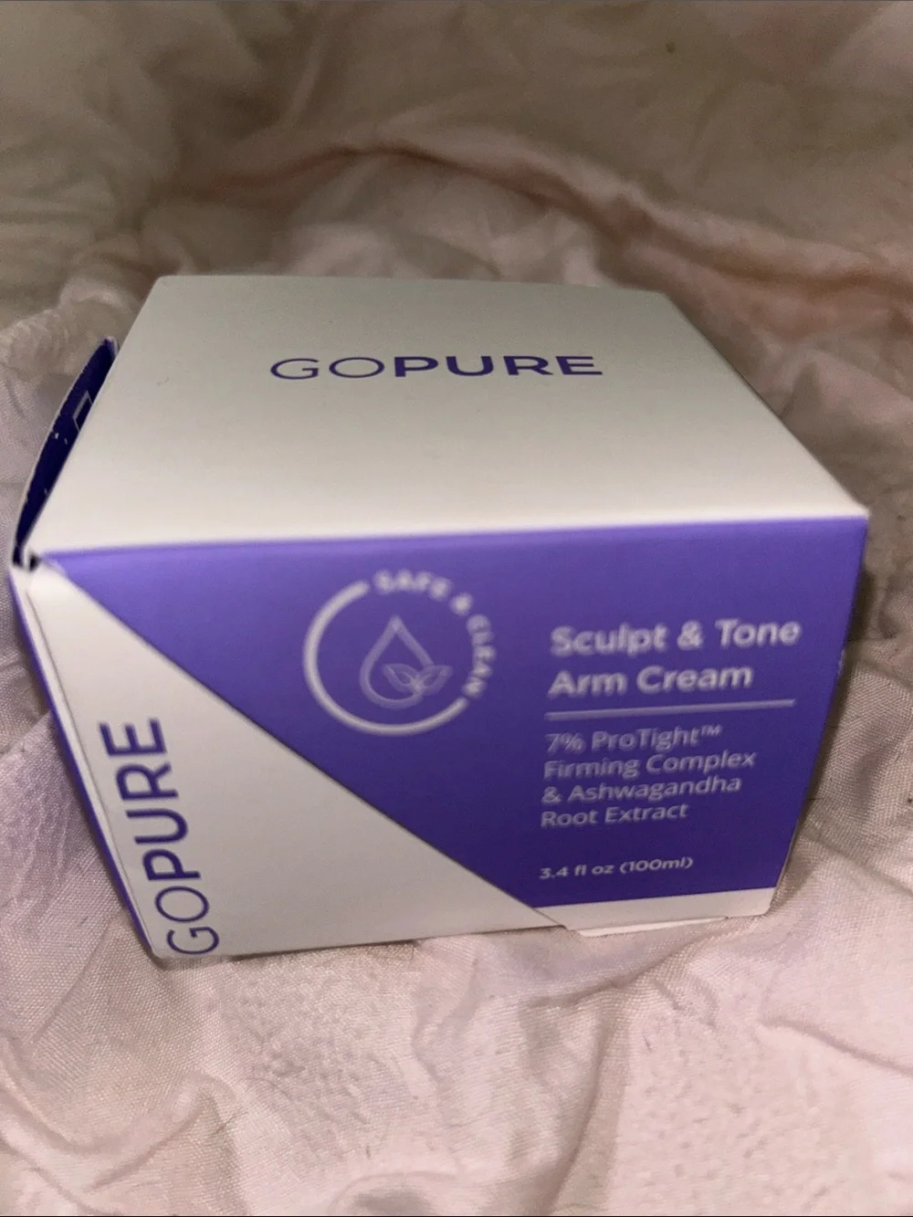 GoPure Sculpt & Tone Arm Cream — Purple Firming Moisturizer